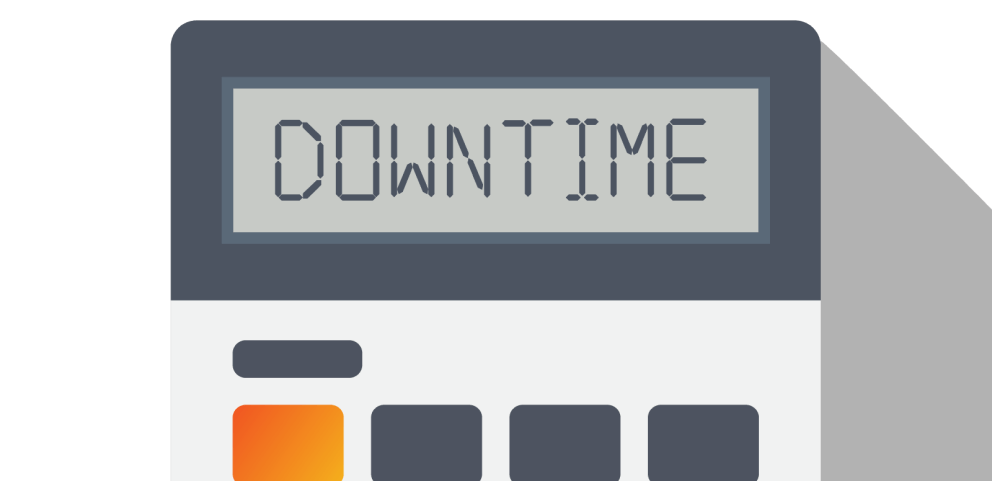 Downtime Calculator Animated Graphic